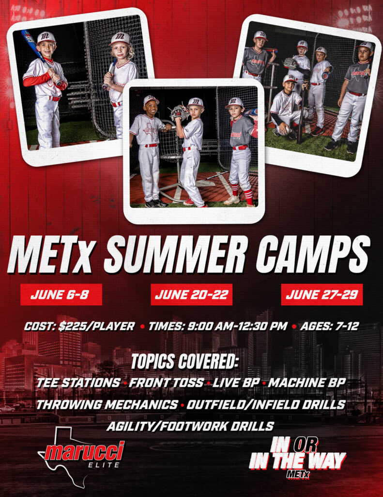 2022 Summer Camps at Baseball USA! Marucci Elite Texas